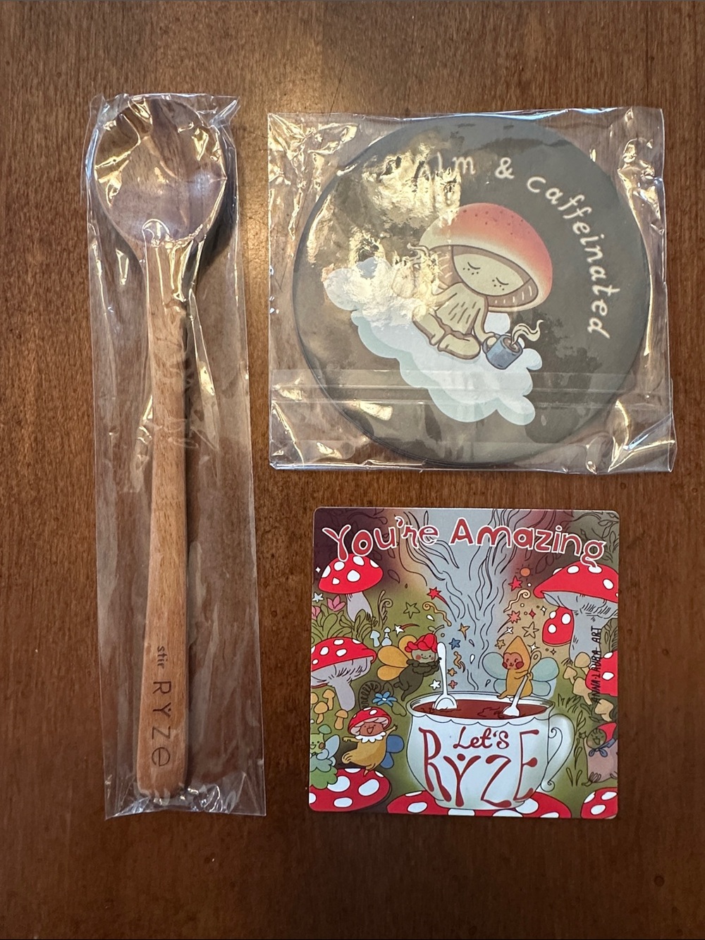 RYZE mushroom coffee accessories